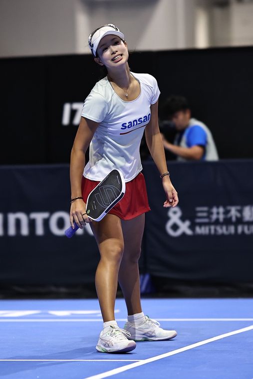 佐脇京（Kei Sawaki）― 惜しいショットに悔しがる｜PPA ASIA 500 Sansan TOKYO OPEN 2026