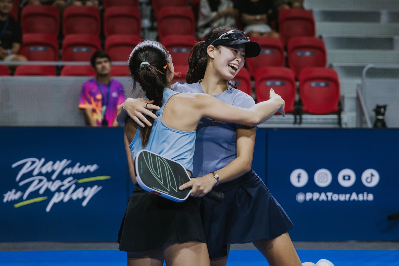 佐脇京（Kei Sawaki）― 素早い動きでバックハンドリターン｜女子シングルス・PPA ASIA 500 Leapmotor Singapore Open 2026