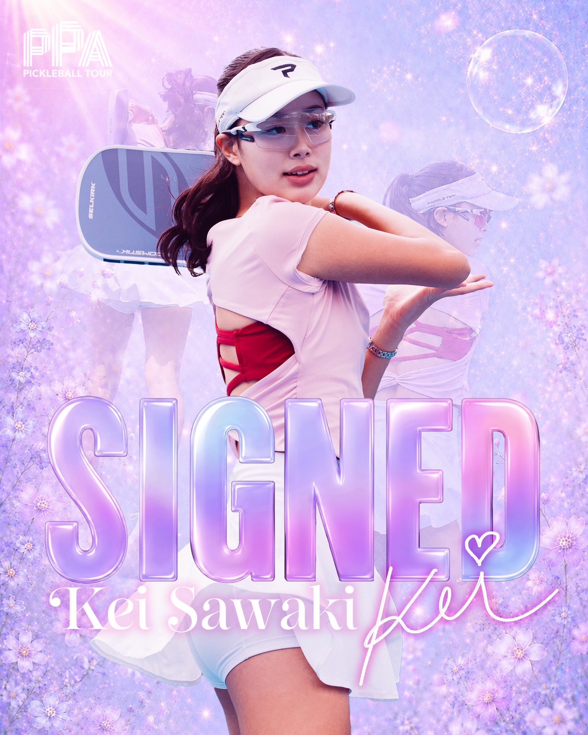 Kei Sawaki — UPA (PPA · MLP) professional player contract SIGNED visual (PPA Tour)